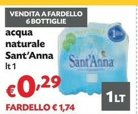 Pam Sant'anna Acqua Minerale Naturale offerta