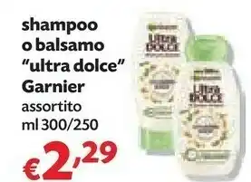 Pam Garnier Shampoo Ultra Dolce offerta