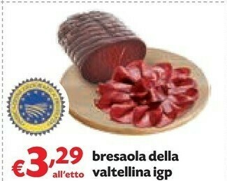 Pam Bresaola Della Valtellina IGP offerta