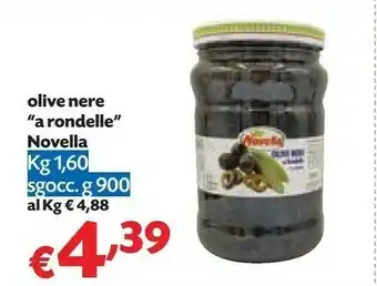 Pam Novella Olive Nere A Rondelle offerta