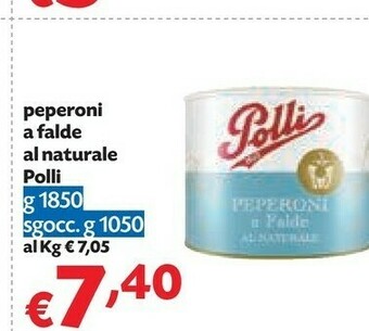 Pam Polli Peperoni A Falde Al Naturale offerta