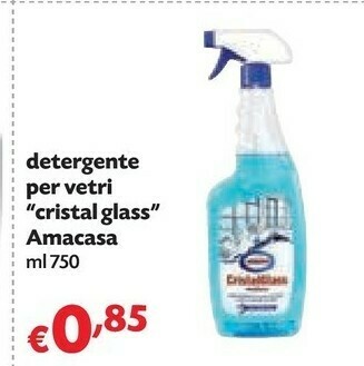 Pam Amacasa Detergente Per Vetri Cristal Glass offerta
