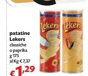 Pam Lekers Patatine Classiche offerta
