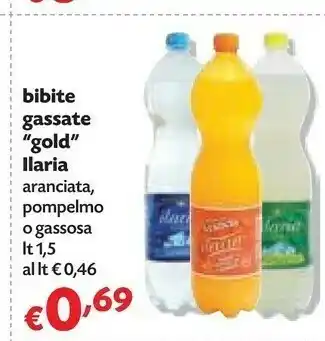 Ilaria Bibite Gassate Gold