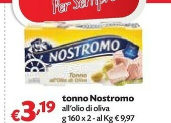 Pam Nostromo Tonno All'Olio Di Oliva offerta
