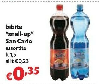 Pam San Carlo Bibite Snell-UP offerta