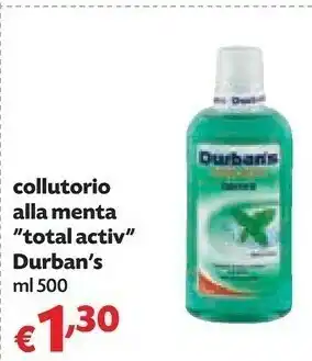 Durban's Collutorio Alla Menta Total Activ