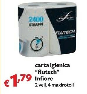 Panorama Infiore Carta Igienica Flutech offerta