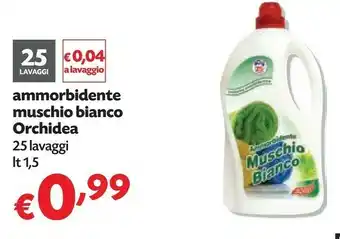 Panorama Orchidea Ammorbidente Muschio Bianco offerta