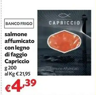 Capriccio Salmone Affumicato Con Legno Di Faggio