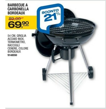 Bricofer Barbecue a carbonella offerta
