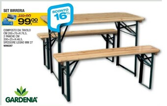 Bricofer Arredo giardino offerta