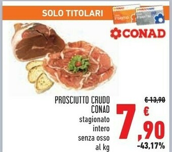 Conad Casa Modena Prosciutto crudo offerta