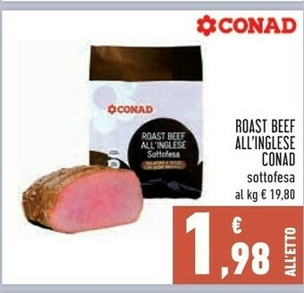 Conad Roast beef offerta
