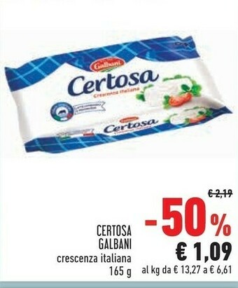 Conad Galbani Certosa offerta