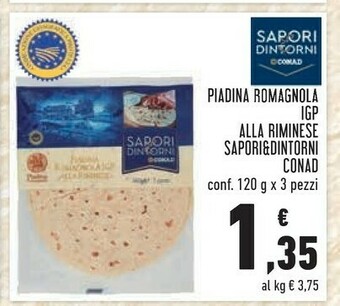 Conad Valtellina Bresaola offerta