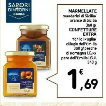 Conad Conad Marmellate Mandarini Di Sicilia Sapori&dintorni offerta