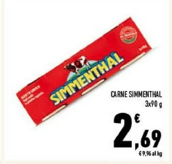 Conad Simmenthal Carne offerta