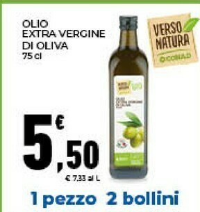 Conad Olio extravergine di oliva offerta