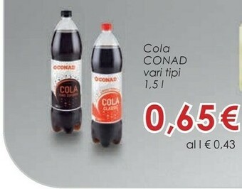 Conad Coca Cola Coca cola zero offerta