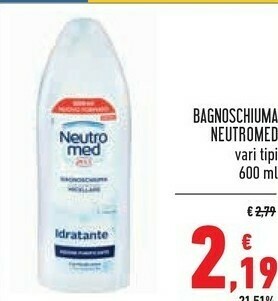 Conad Neutro Med Bagnoschiuma offerta