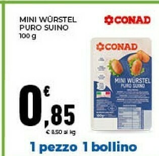 Conad Aia Hamburger offerta