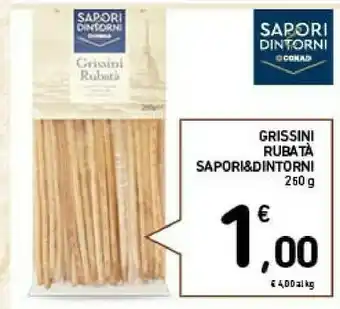 Conad Sapori Grissini offerta