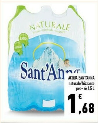 Conad Sant'anna Acqua Sant'Anna offerta