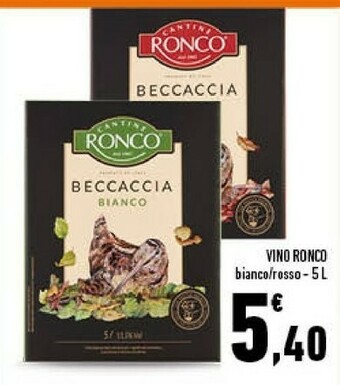 Conad Ronco Vino offerta