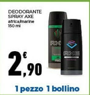 Conad Axe Deodorante offerta