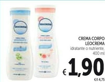 Conad Crema corpo offerta