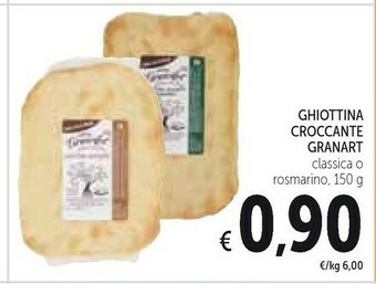 Conad Granart Focaccia offerta
