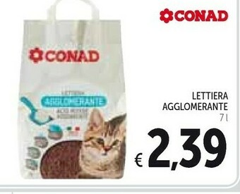 Conad Lettiera per gatti offerta