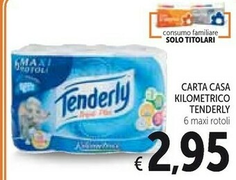 Conad Tenderly Carta igienica offerta