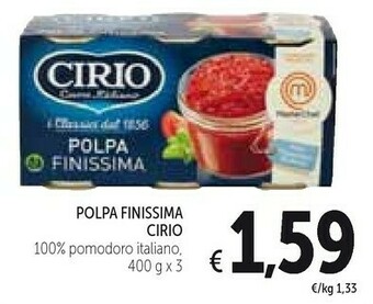 Conad Cirio Pomodori pelati offerta