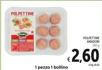 Conad Amadori Polpette offerta