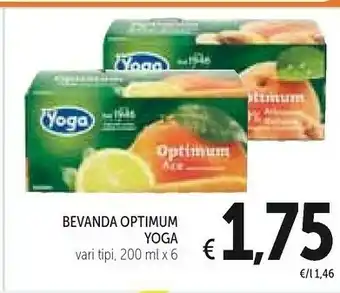 Conad Ace Yoga succhi offerta