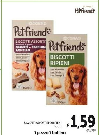Conad Cibo per cani offerta