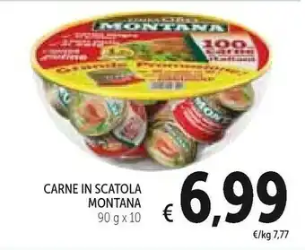 Montana Carne in scatola