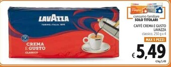 Conad Lavazza Caffè offerta