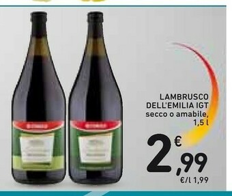 Conad Dell Lambrusco offerta