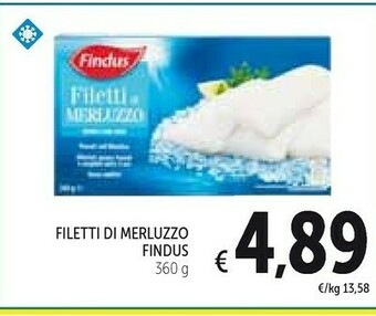 Conad Findus Filetti di merluzzo offerta