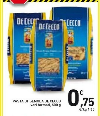 Conad De Cecco Pasta di semola offerta