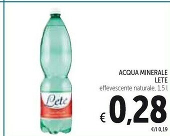 Conad Lete Acqua offerta