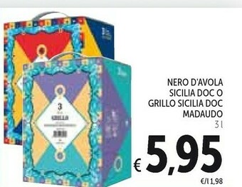 Conad Nero d'Avola offerta
