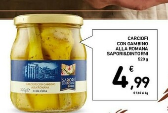 Conad Sapori Carciofi offerta