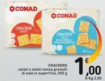 Conad Crackers offerta