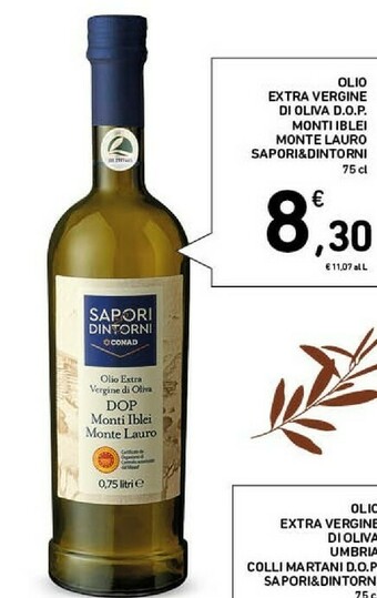 Conad Sapori Olio extravergine di oliva offerta