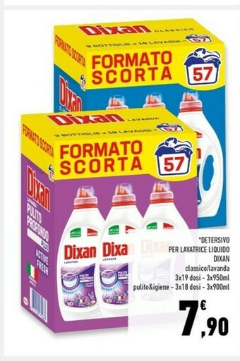 Conad Dixan Detersivo lavatrice offerta