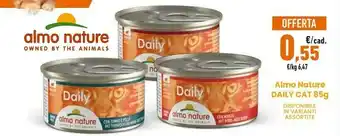 Conad Almo Nature Cibo per gatti offerta